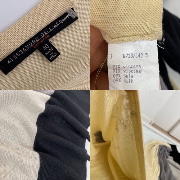 Alessandro Dell'Acqua Color Blocked Knit Dress - Picture 7 of 8